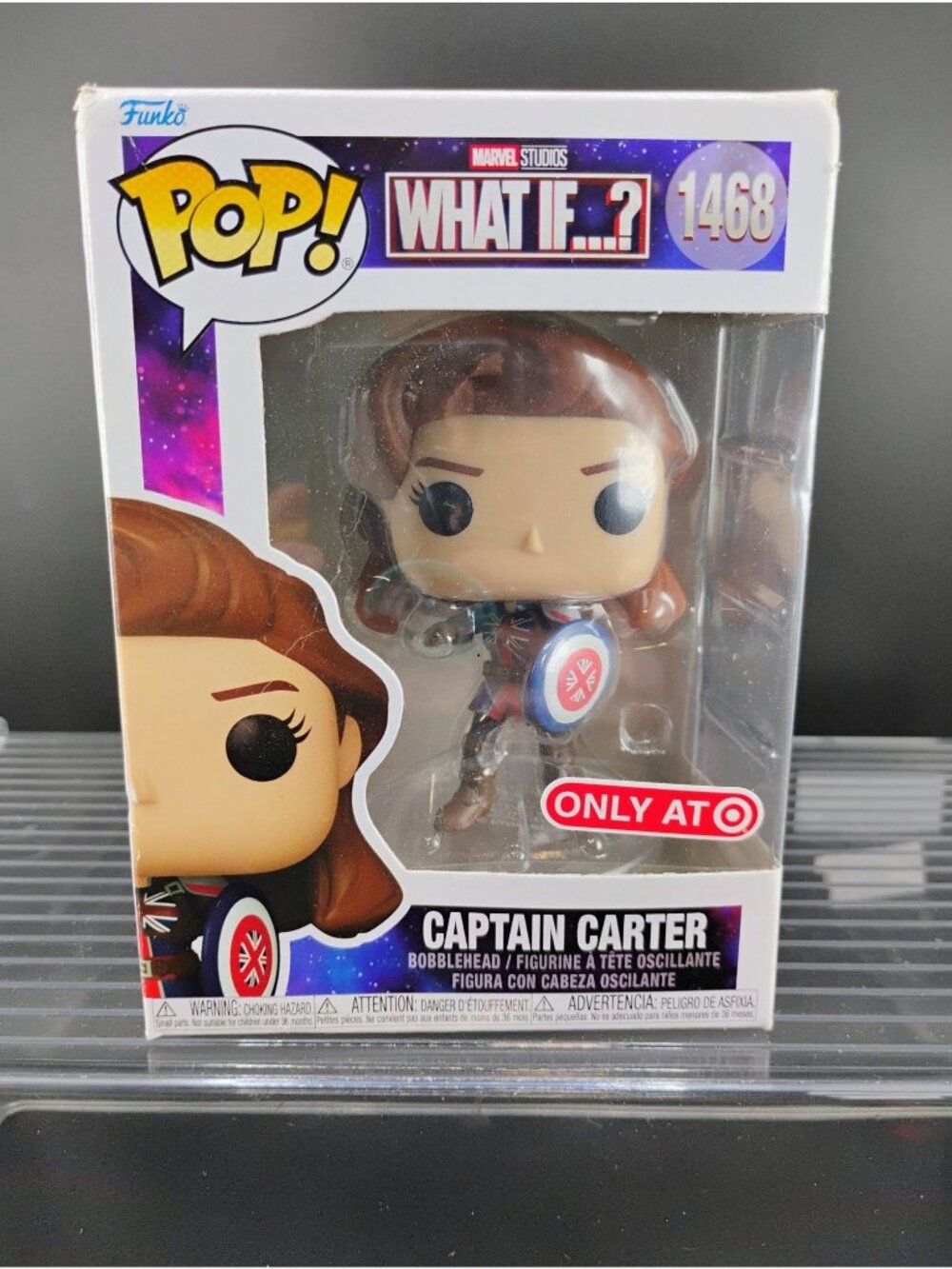 Funko Pop Captain Carter Marvel What If Target Exclusive 1468